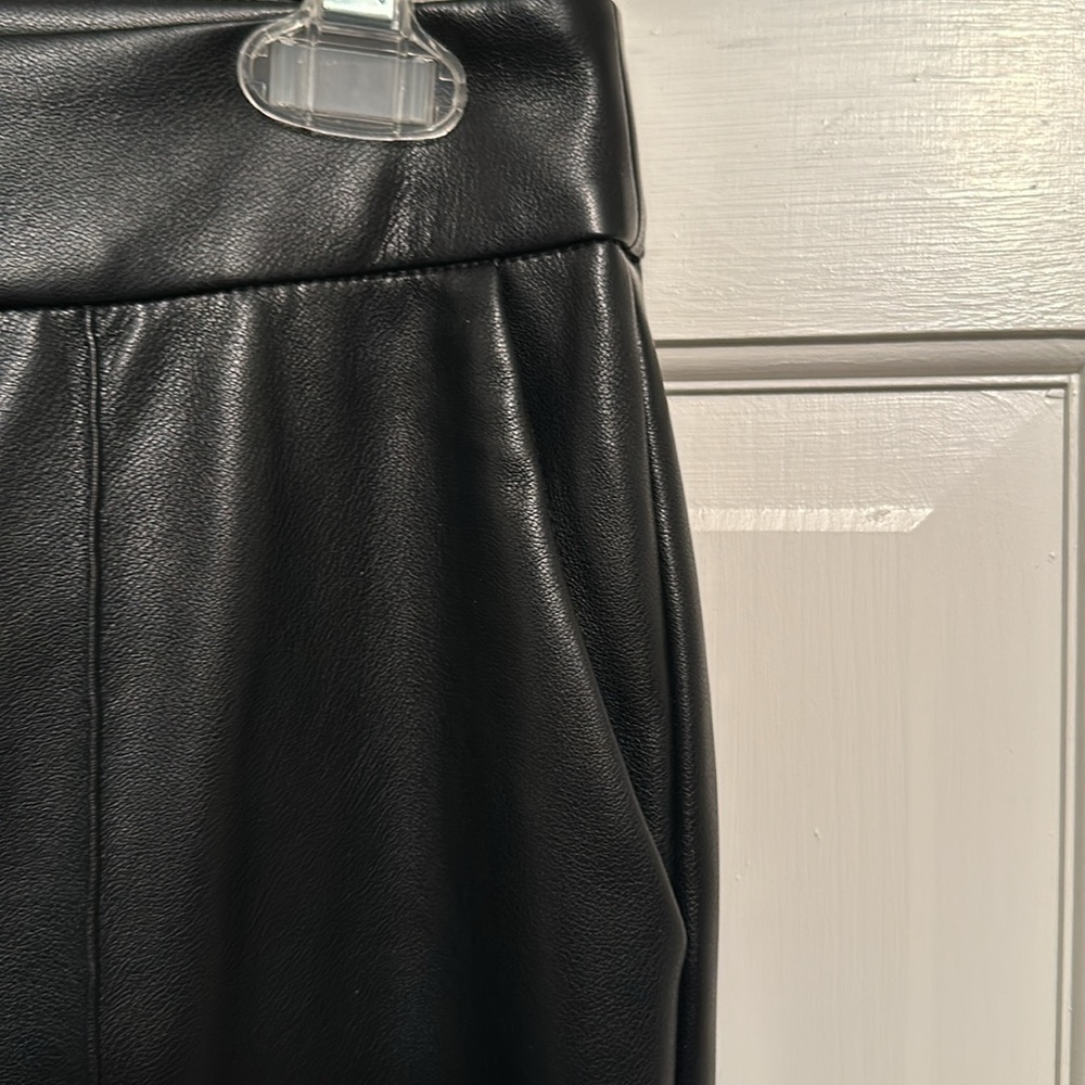 NWT Anthropologie vegan leather pants. - Picture 8 of 11